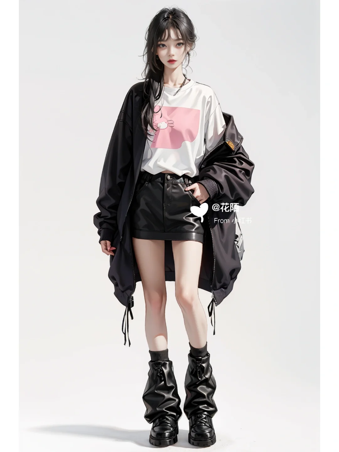 AI穿搭|女孩子要使劲的漂亮起来