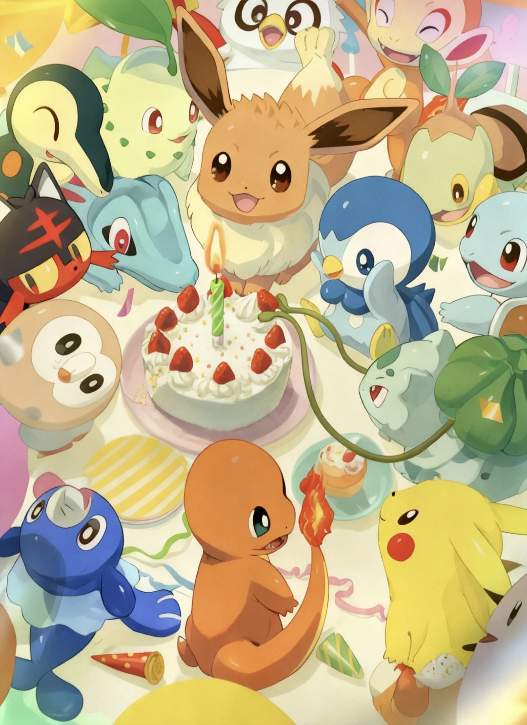 宝可梦卡牌手游一周年壁纸