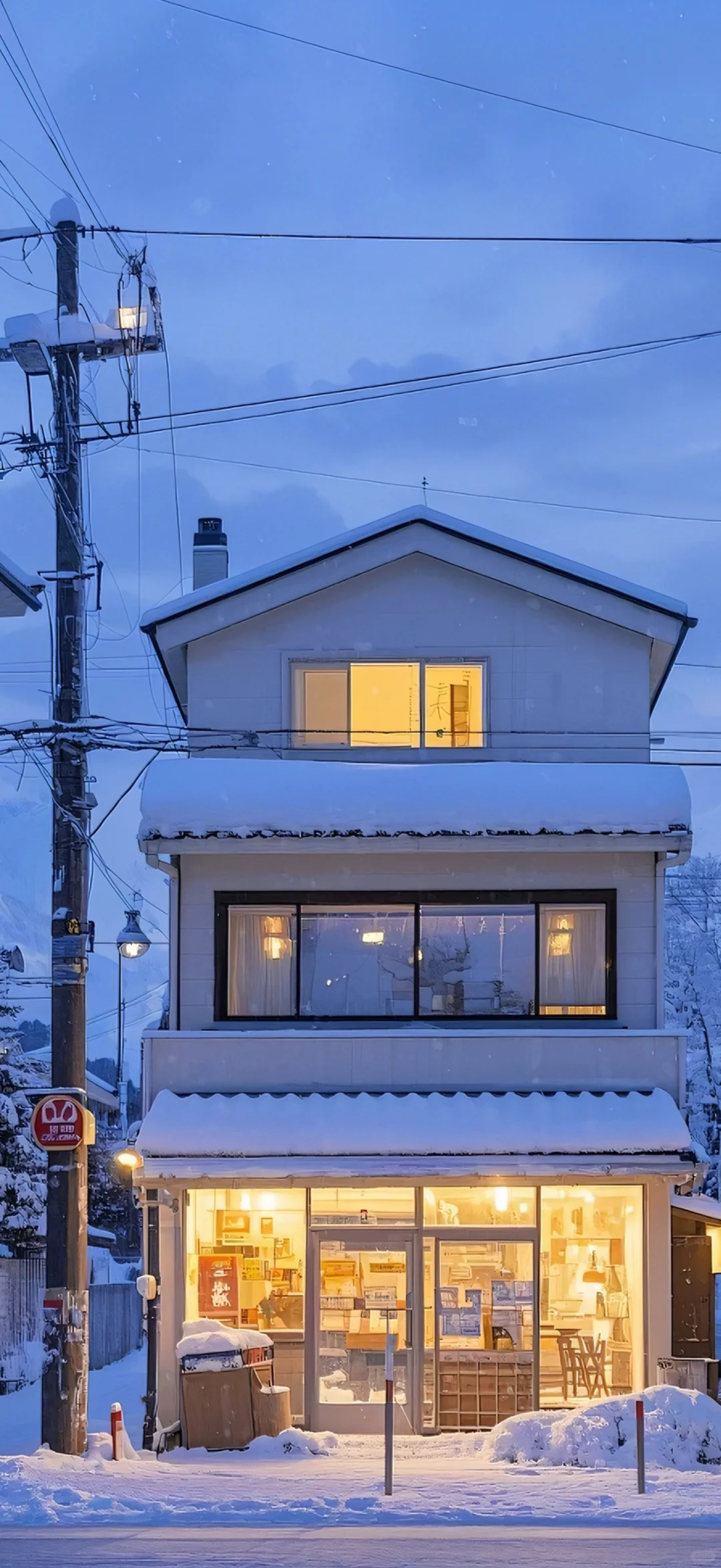冬天の雪景壁纸❄☃︎ *❆