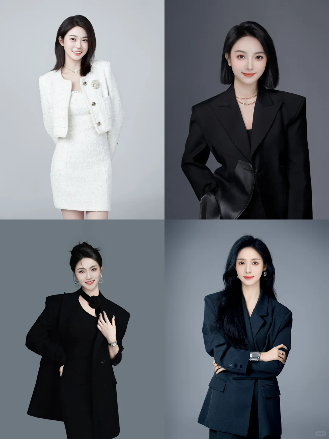 还得是黑色系形象照高级