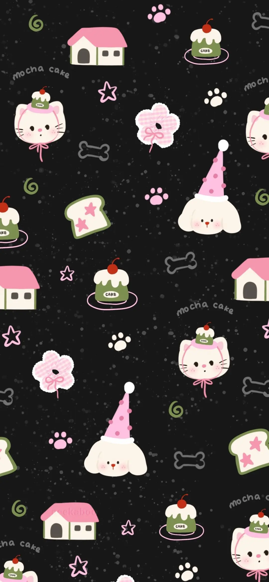 share | 超可爱的满屏复古聊天壁纸！