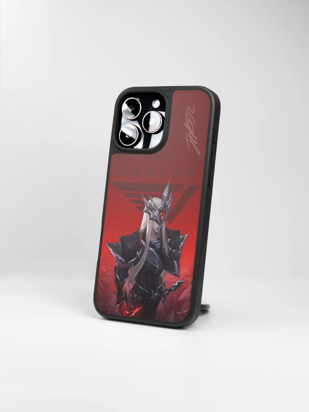 六星Faker壁纸，李哥粉定制成手机壳，帅气