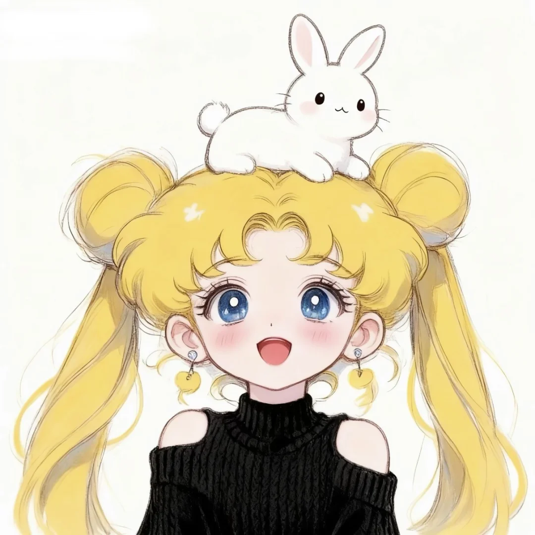 月野兔卡通头像