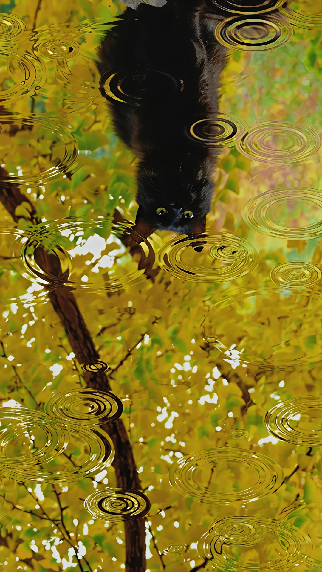 用特效二创了下，非常喜欢的手机壁纸。