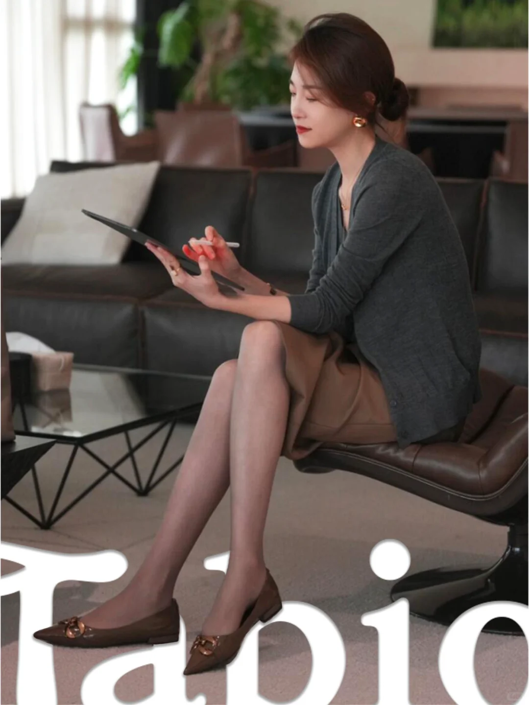 开工穿Tabio丝袜，解锁满格状态