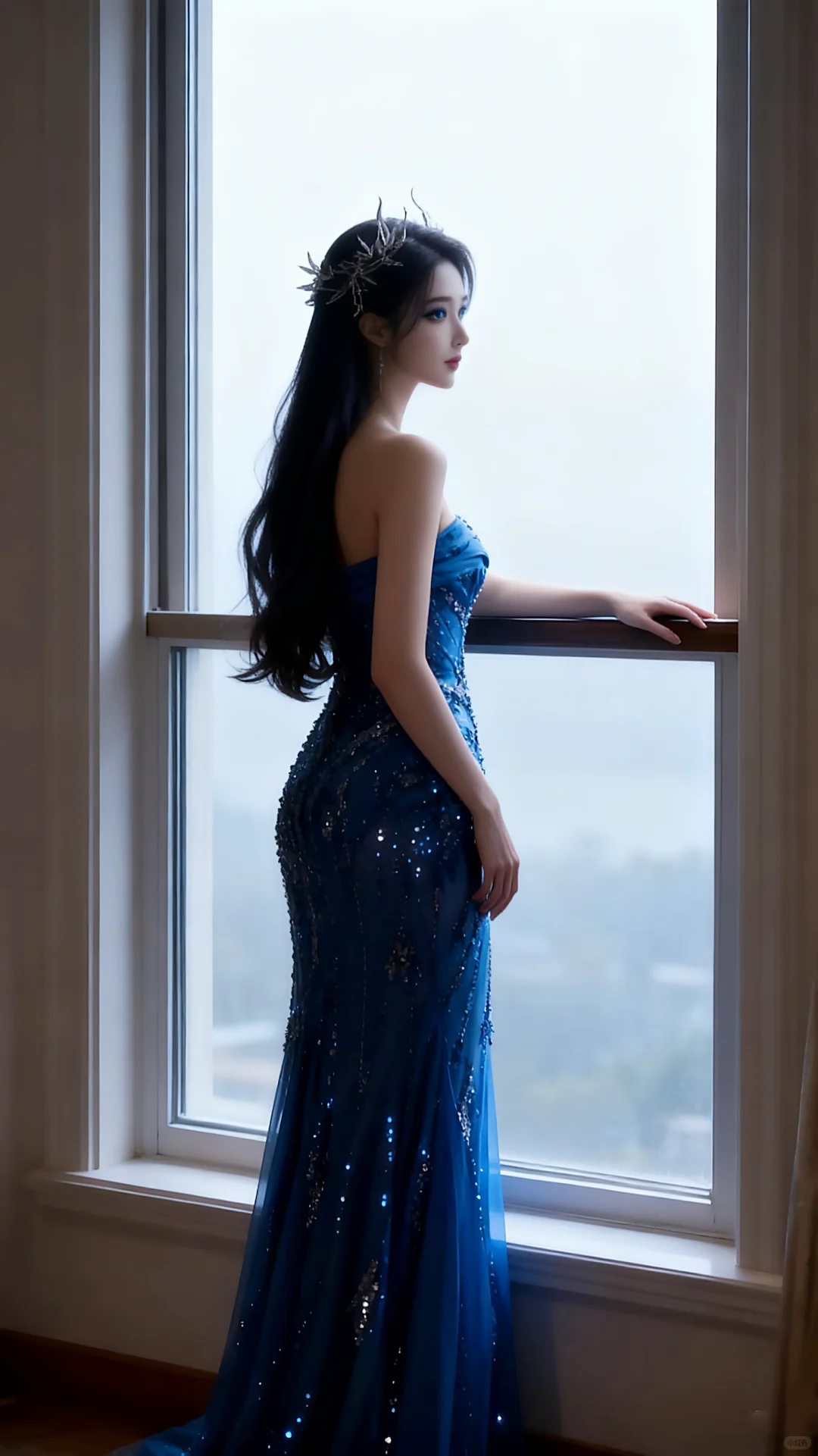 国漫女神穿上现代装阿银