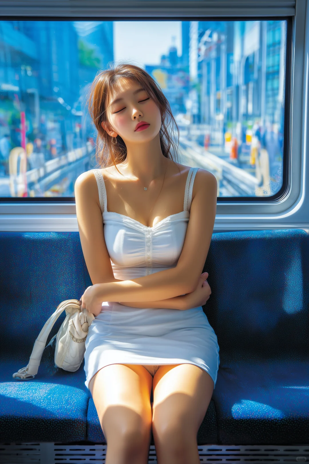 AI眼中的地铁，地铁百美~~~~~