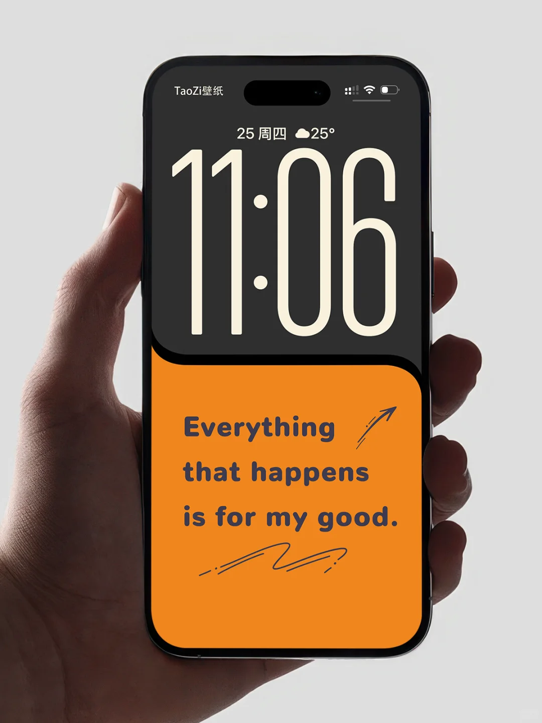 ios26最高级的活力橙配色｜手机壁纸# 300
