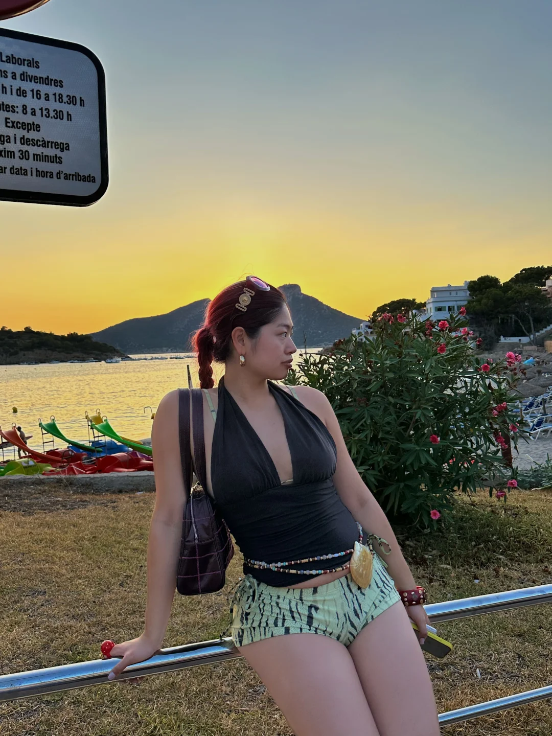 OOTD | Tiger print bikini 🐚👙