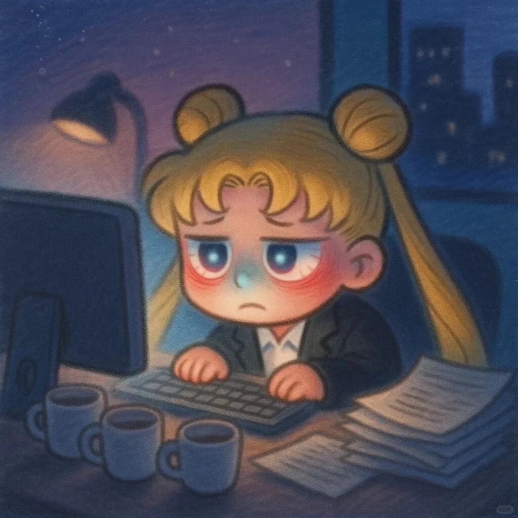 美少女系列之上班哪有不疯的 😵‍💫😵‍💫