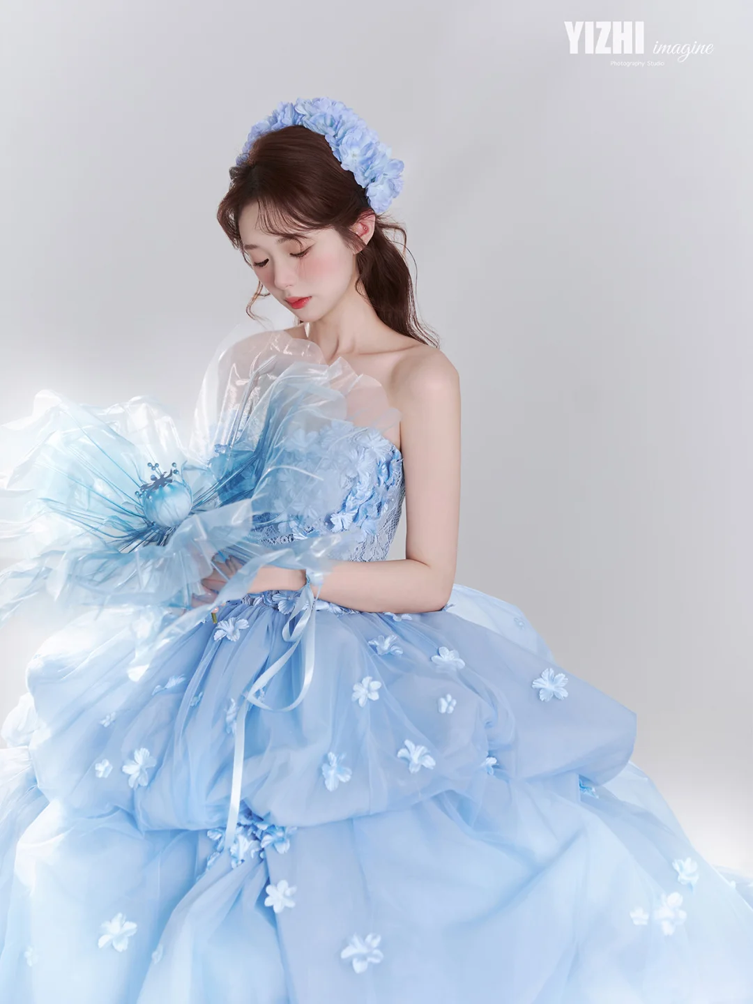 天呐‼️在石家庄拍到了一眼沦陷的梦中情纱🩵