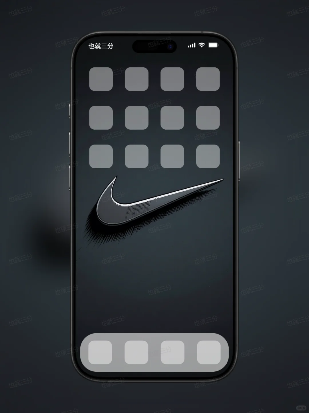 黑色系壁纸×Just do it