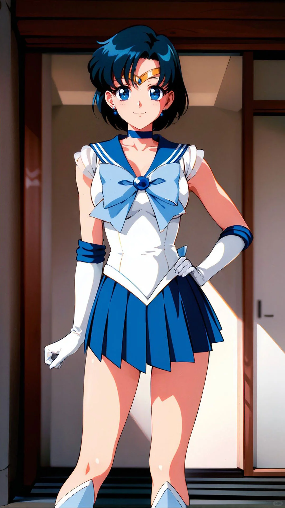 美少女战士丨学霸锦鲤水星逢考必过卡通壁纸