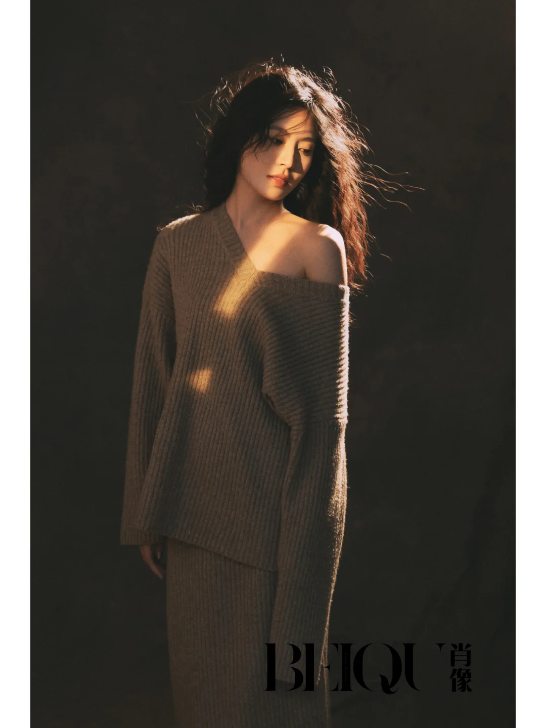 温柔风光影毛衣肖像照🔥氛围感绝了