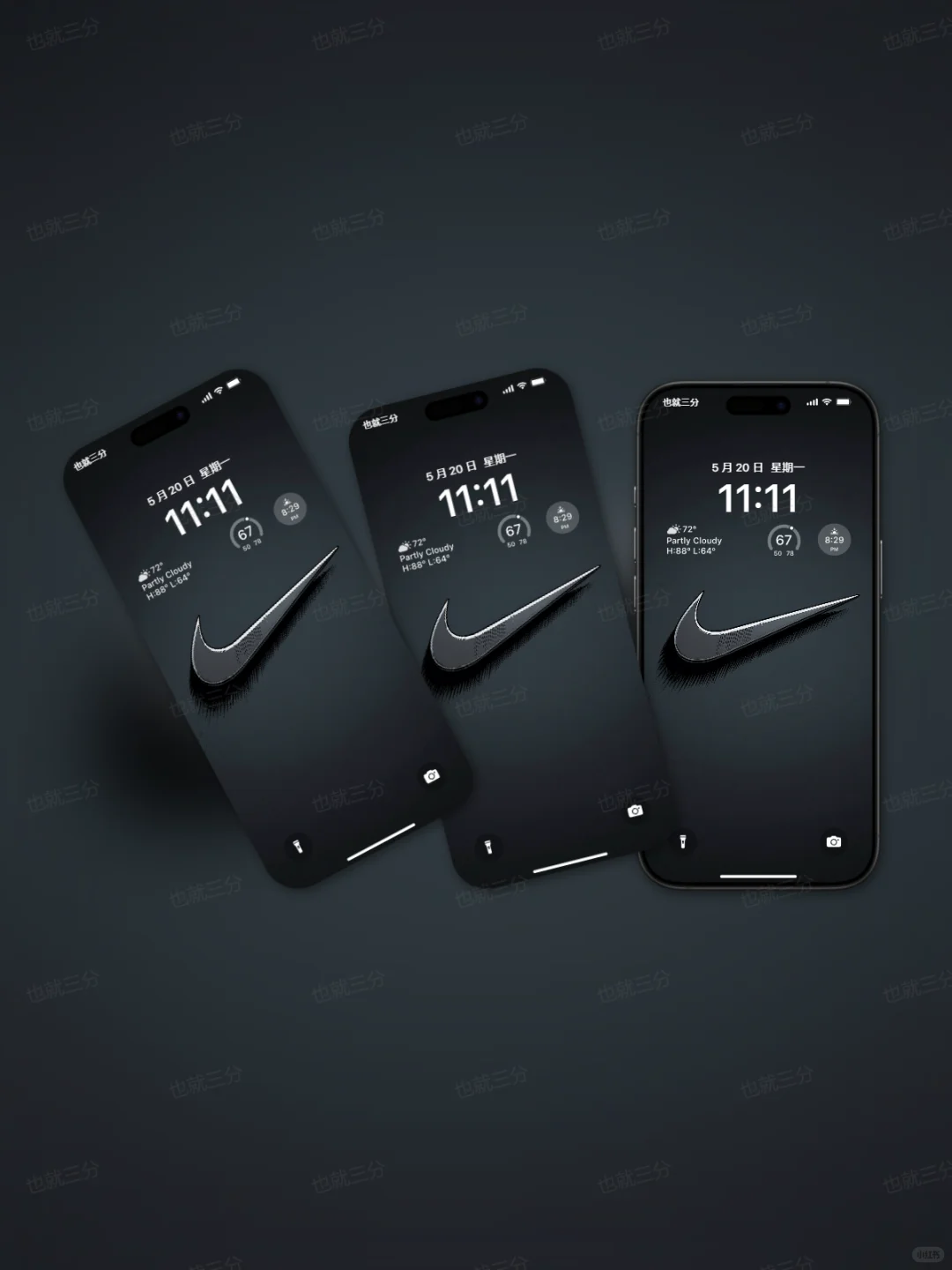 黑色系壁纸×Just do it