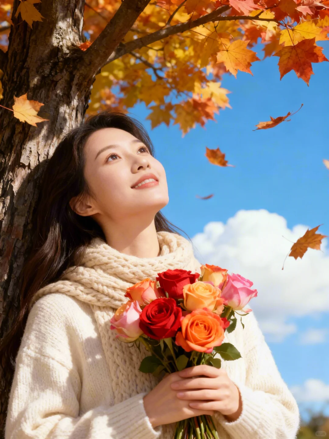 谁懂啊！用 AI 拍秋日写真(含指令欢迎返图)