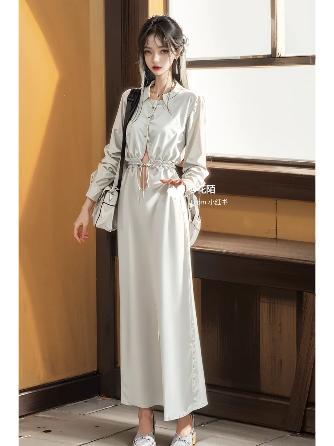 AI穿搭|女孩子要使劲的漂亮起来