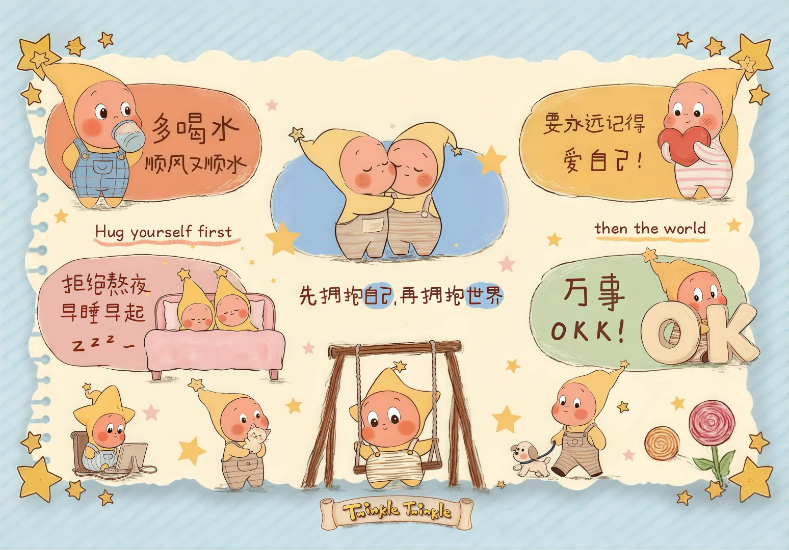 iPad壁纸套装组合哦