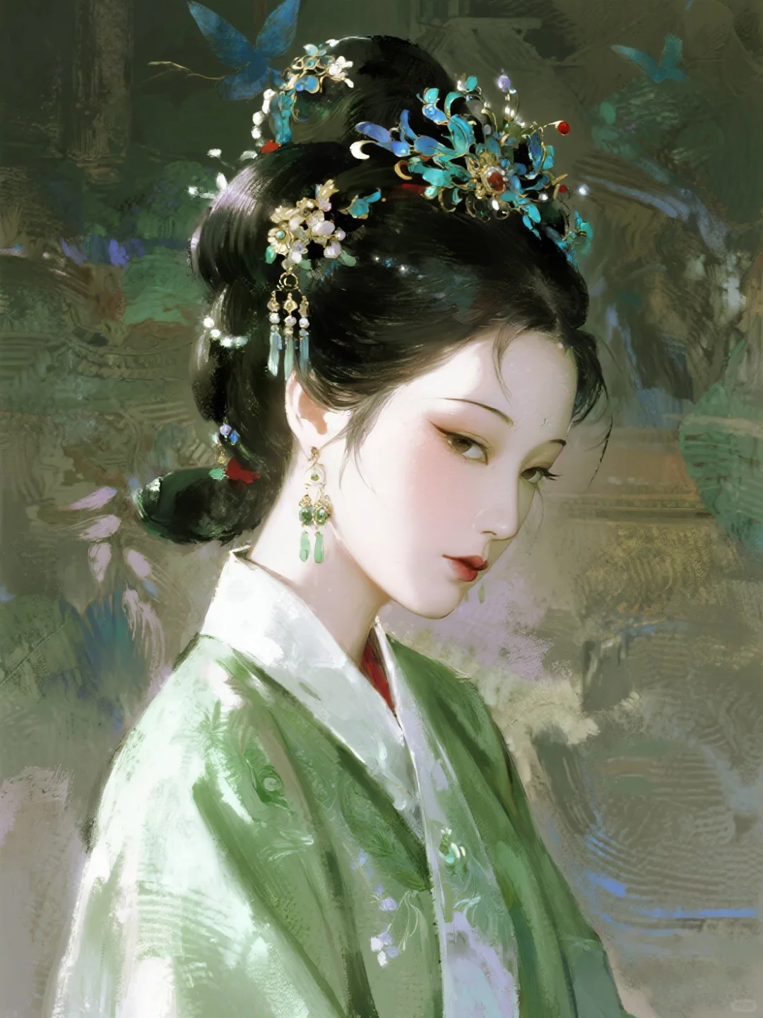 古风美人动漫头像