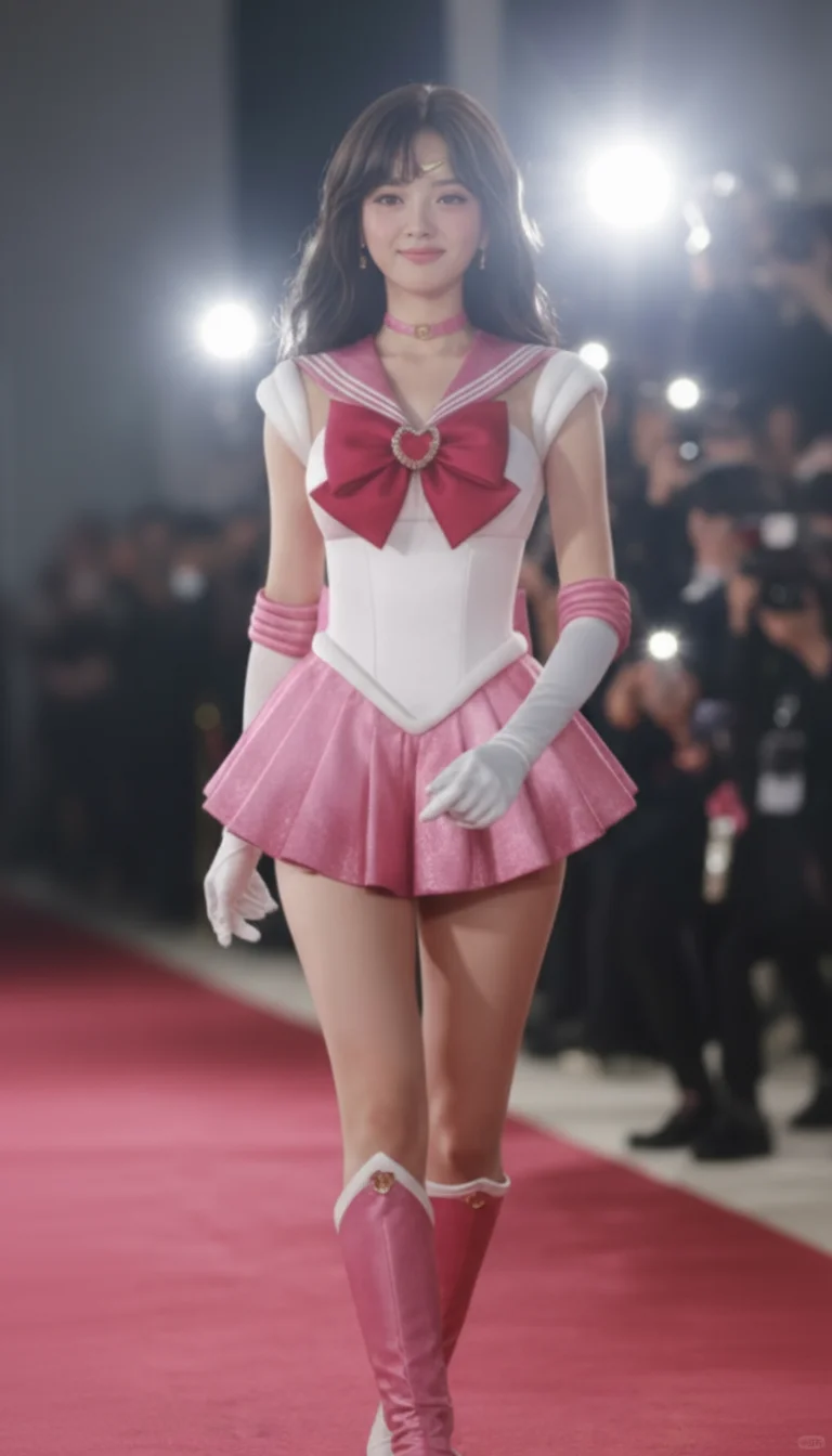 分享一组美少女们的走秀图