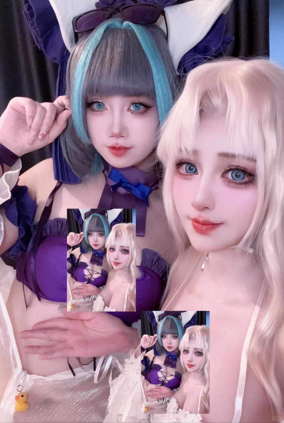 冬天当然要拍泳装啦！