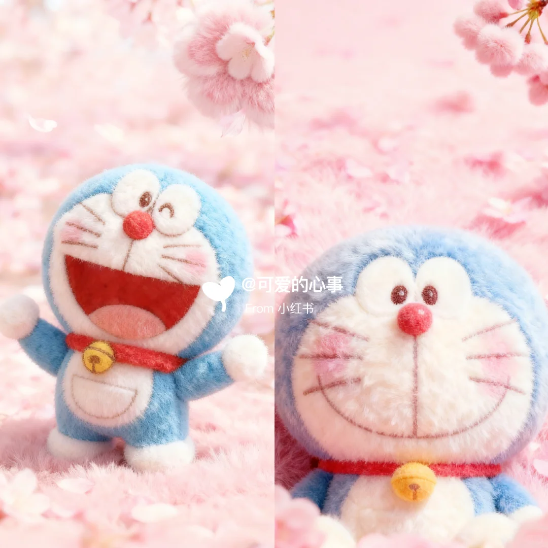 哆啦A梦×毛绒壁纸🌸