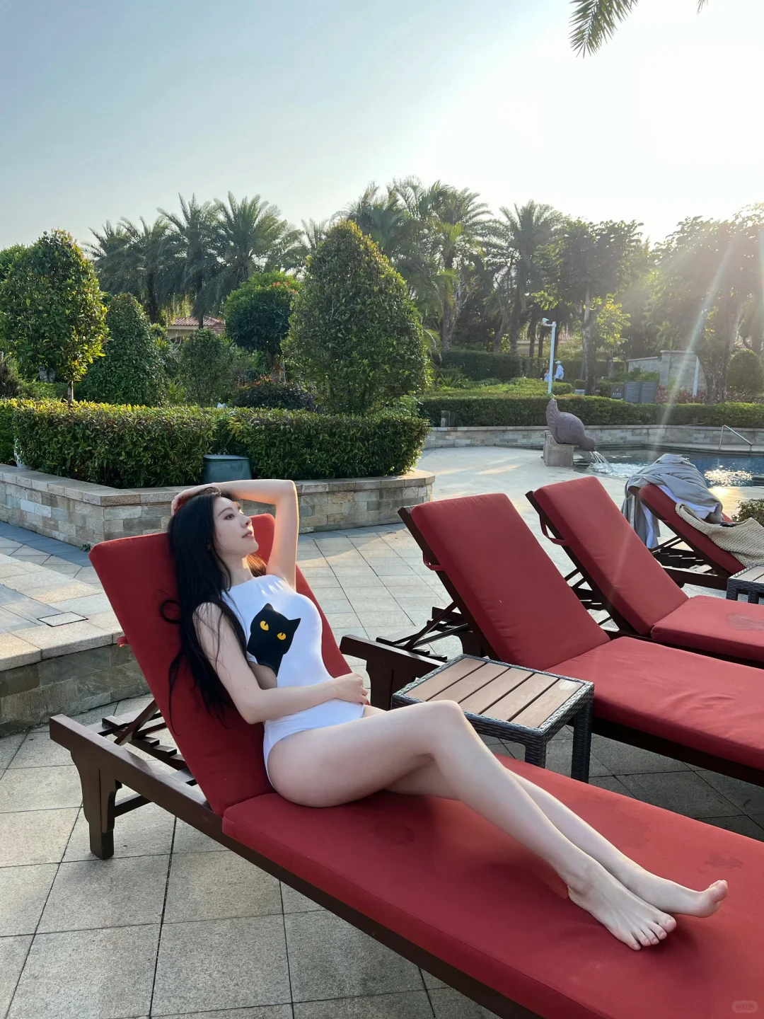 王鹤润｜海边泳装 比基尼，身材真好！