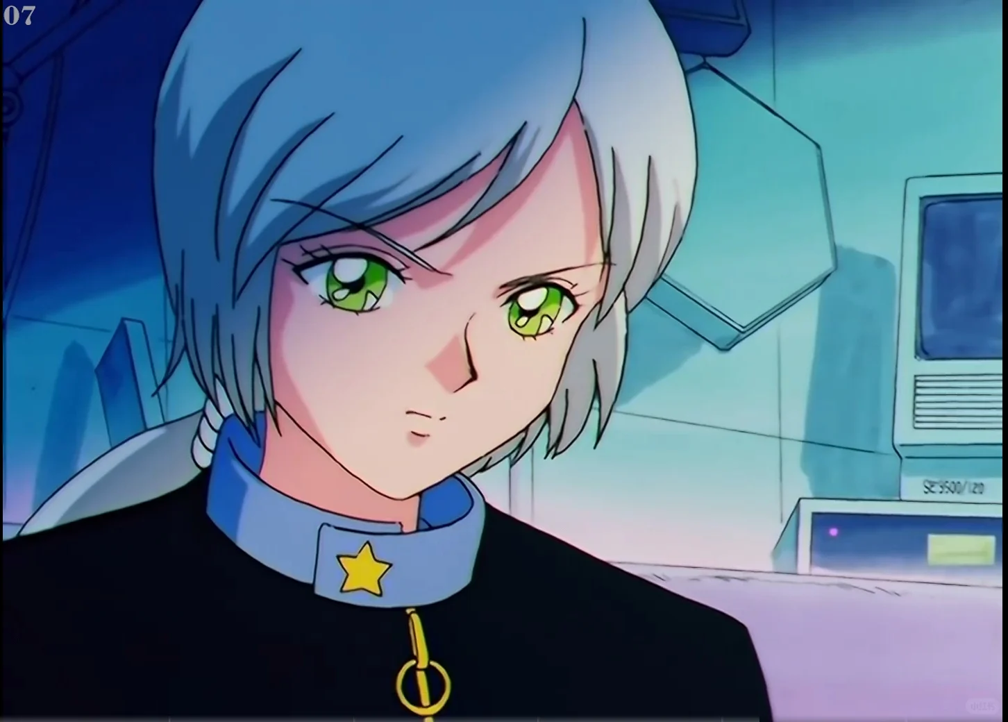 重刷美少女战士第五季，一眼爱上这个白毛了