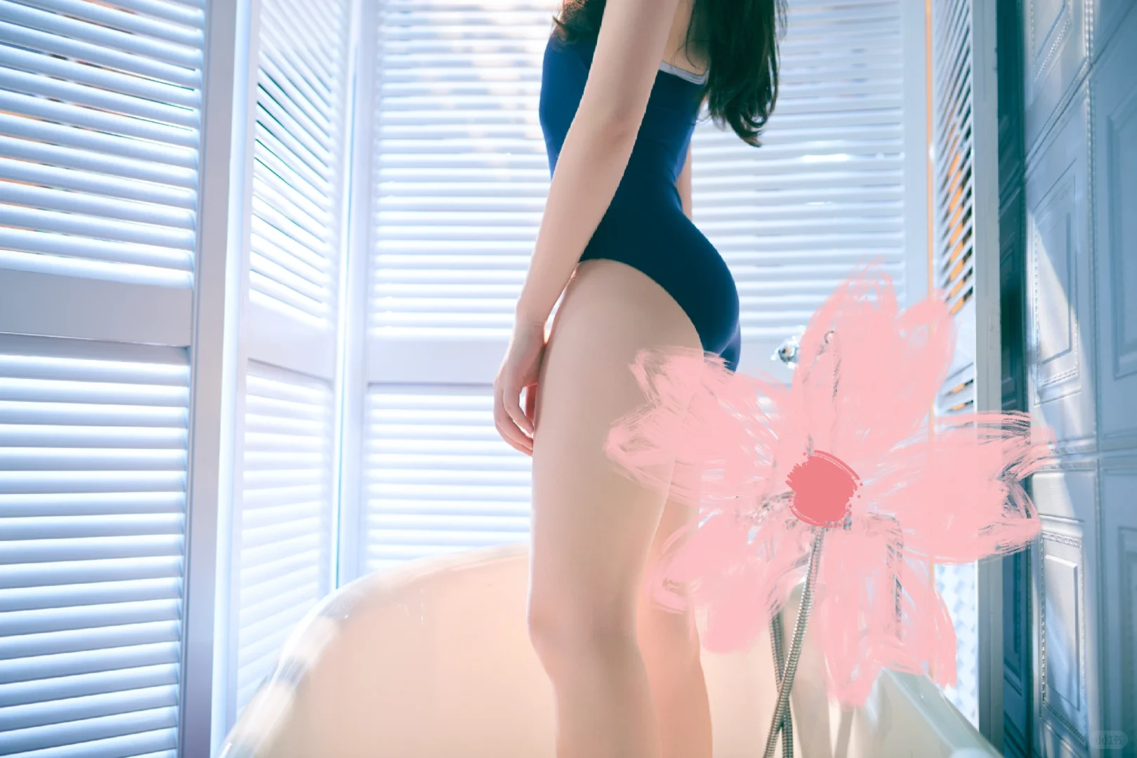 夏日限定/浴缸泳装少女