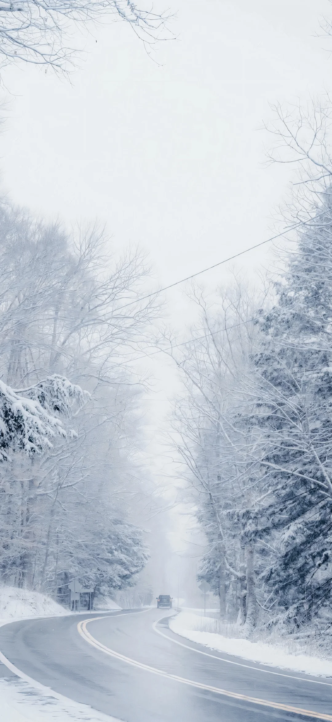 冬天の雪景壁纸❄☃︎ *❆