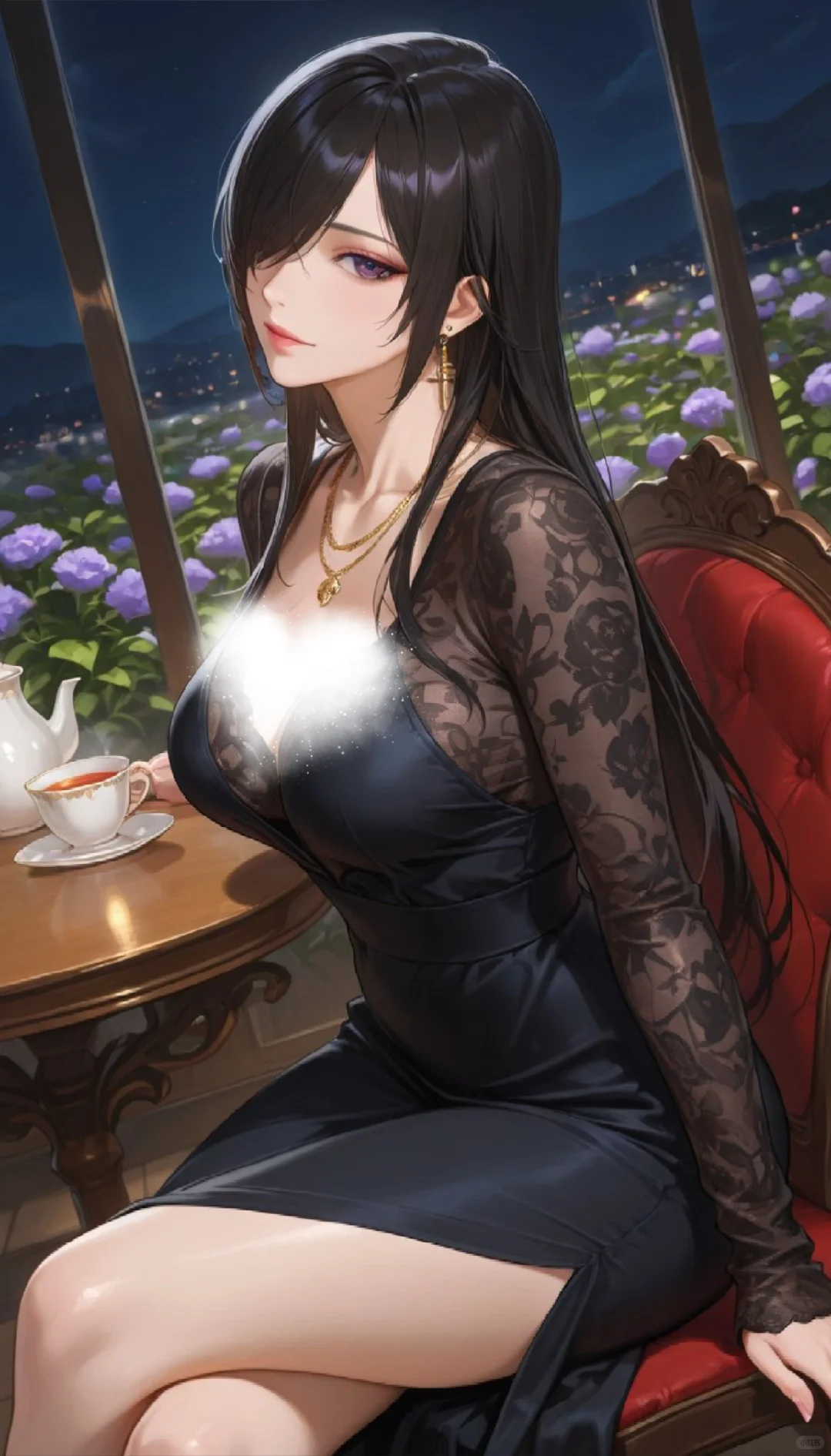 壁纸！！蕾丝……黑丝……大花……才是王道