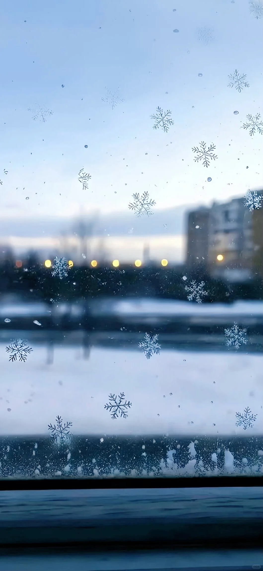 冬天の雪景壁纸❄☃︎ *❆