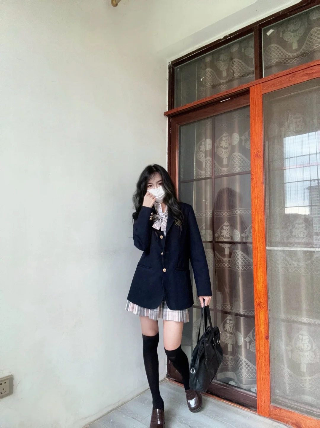 145冬天我将这样穿jk ⦮_ ̫ _⦯