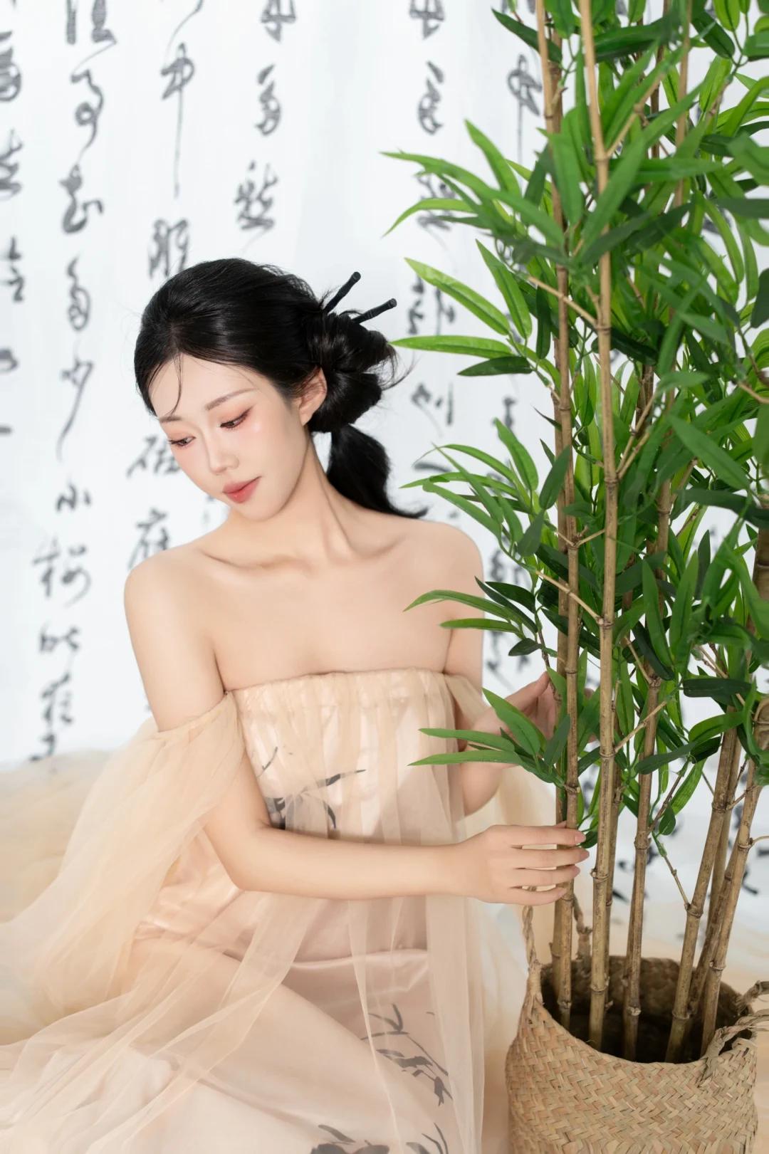 纯欲新中式、 东方女孩和国风就是绝配！！