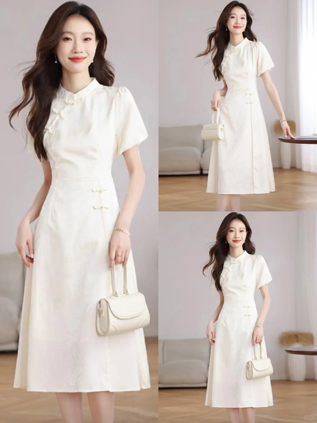 颜值爆表！哥弟这件旗袍裙必须安利给你们