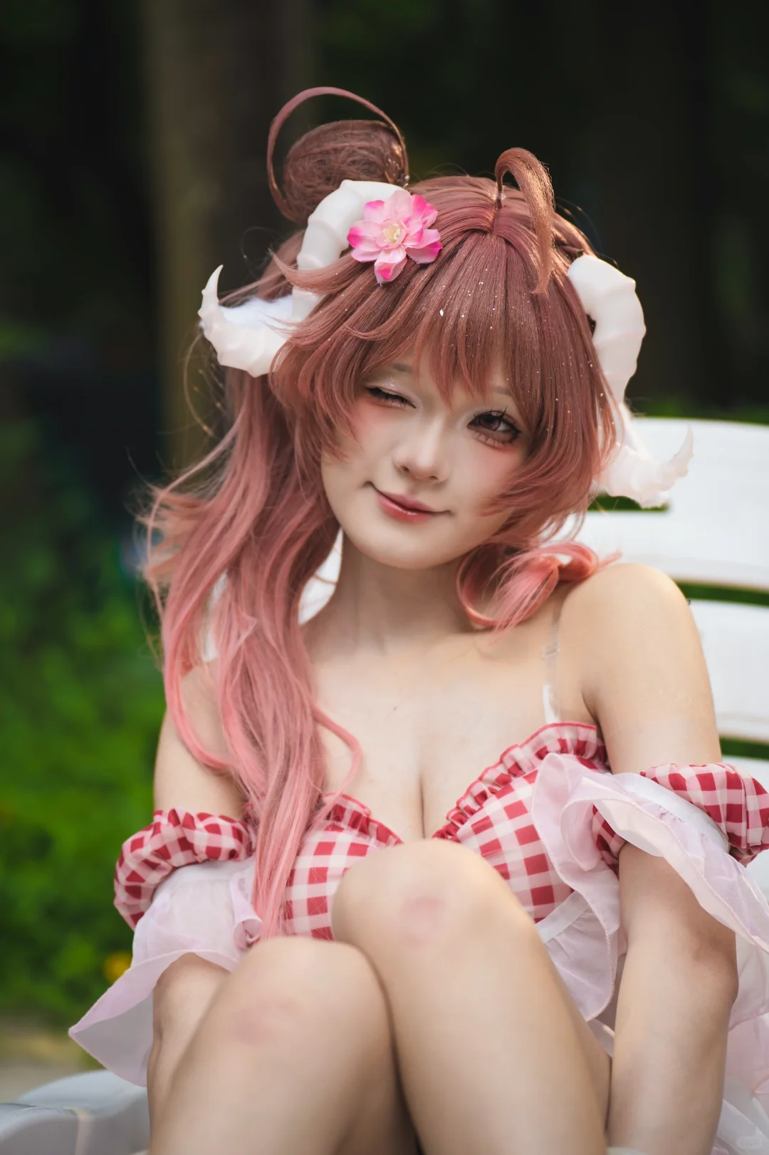 全网捞这只超萌的泳装小羊！