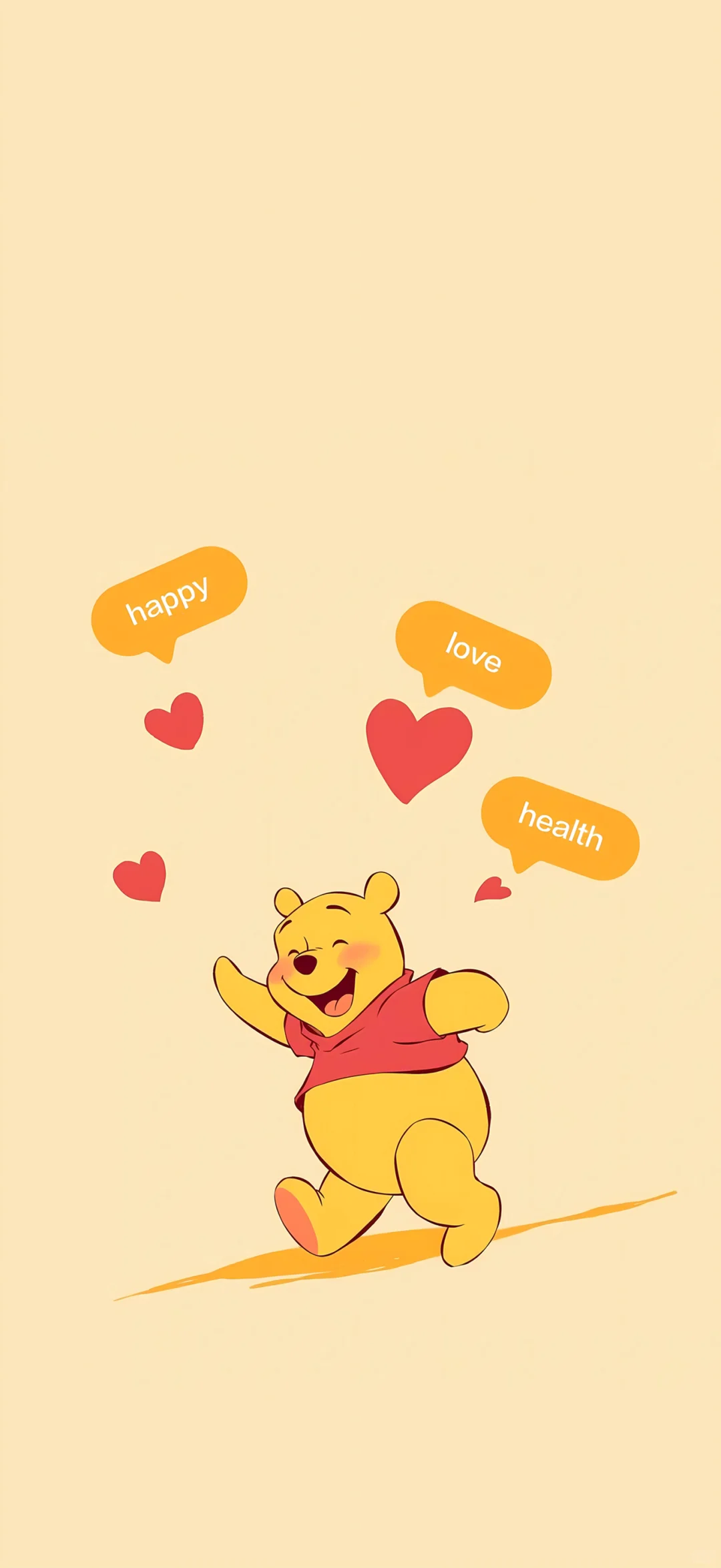 维尼熊壁纸.治愈系文字壁纸