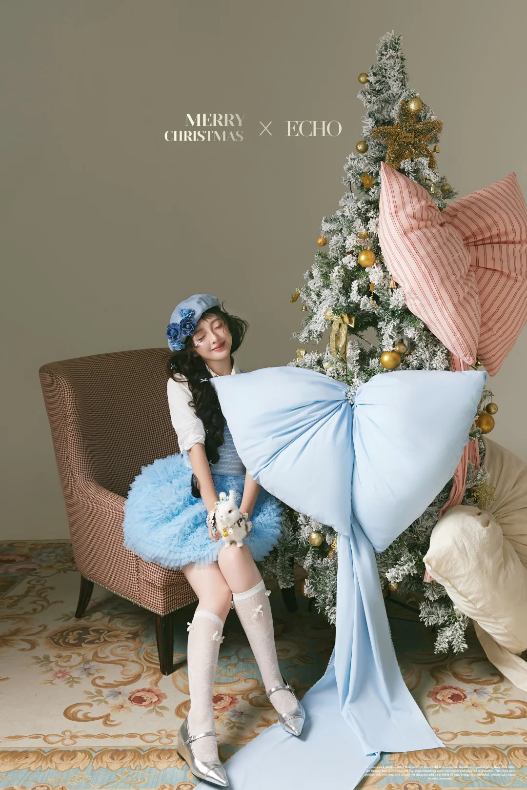 被这组圣诞写真美到了！❄️
