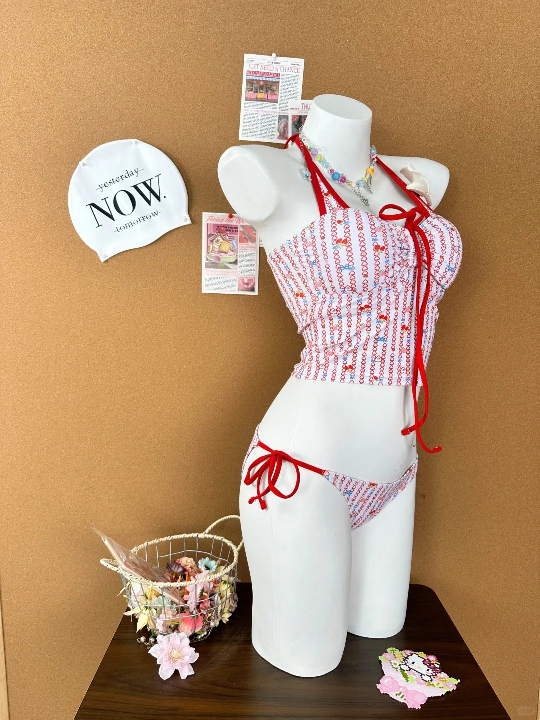 这件泳衣真的太太太可爱了～