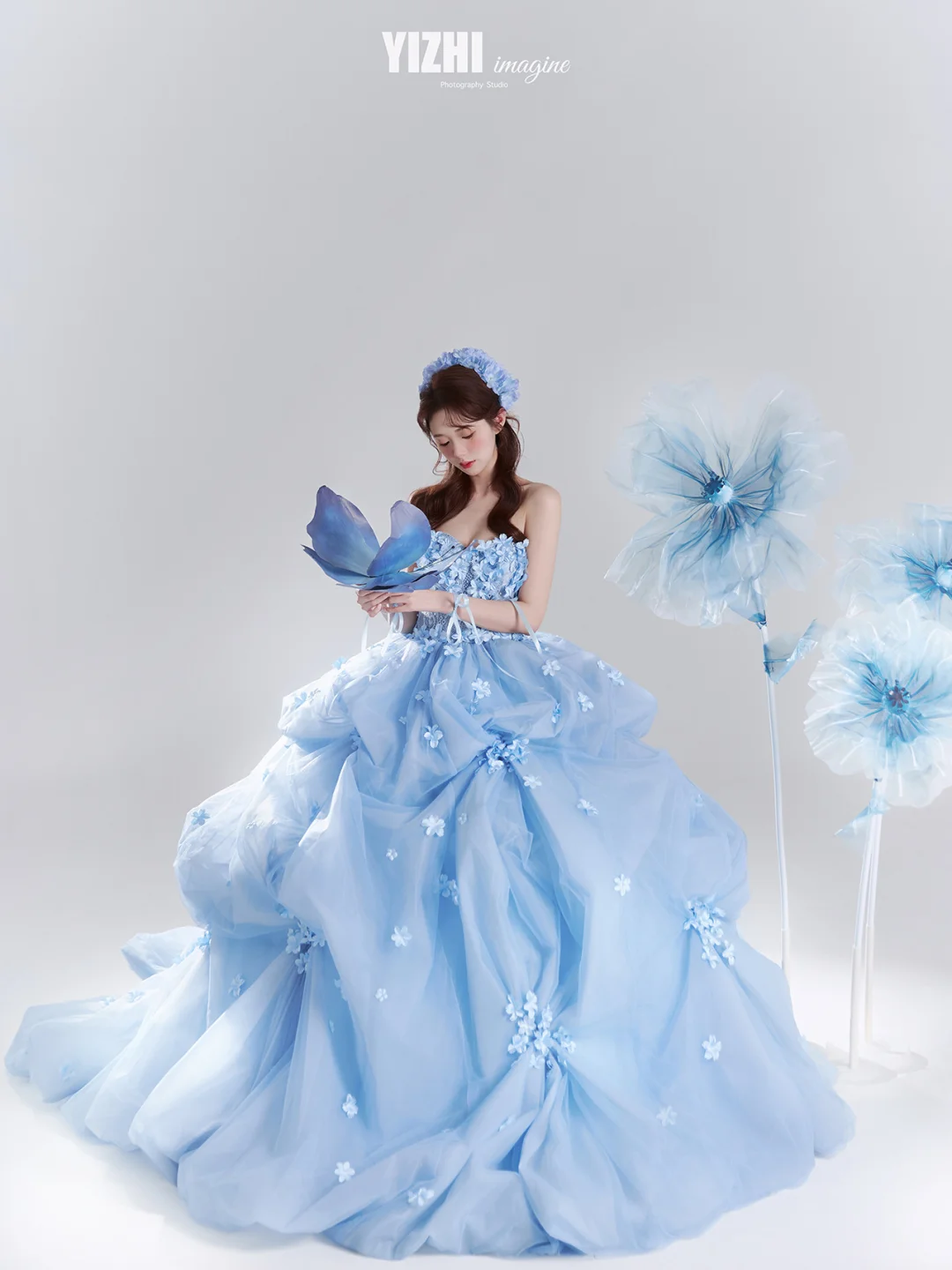 天呐‼️在石家庄拍到了一眼沦陷的梦中情纱🩵