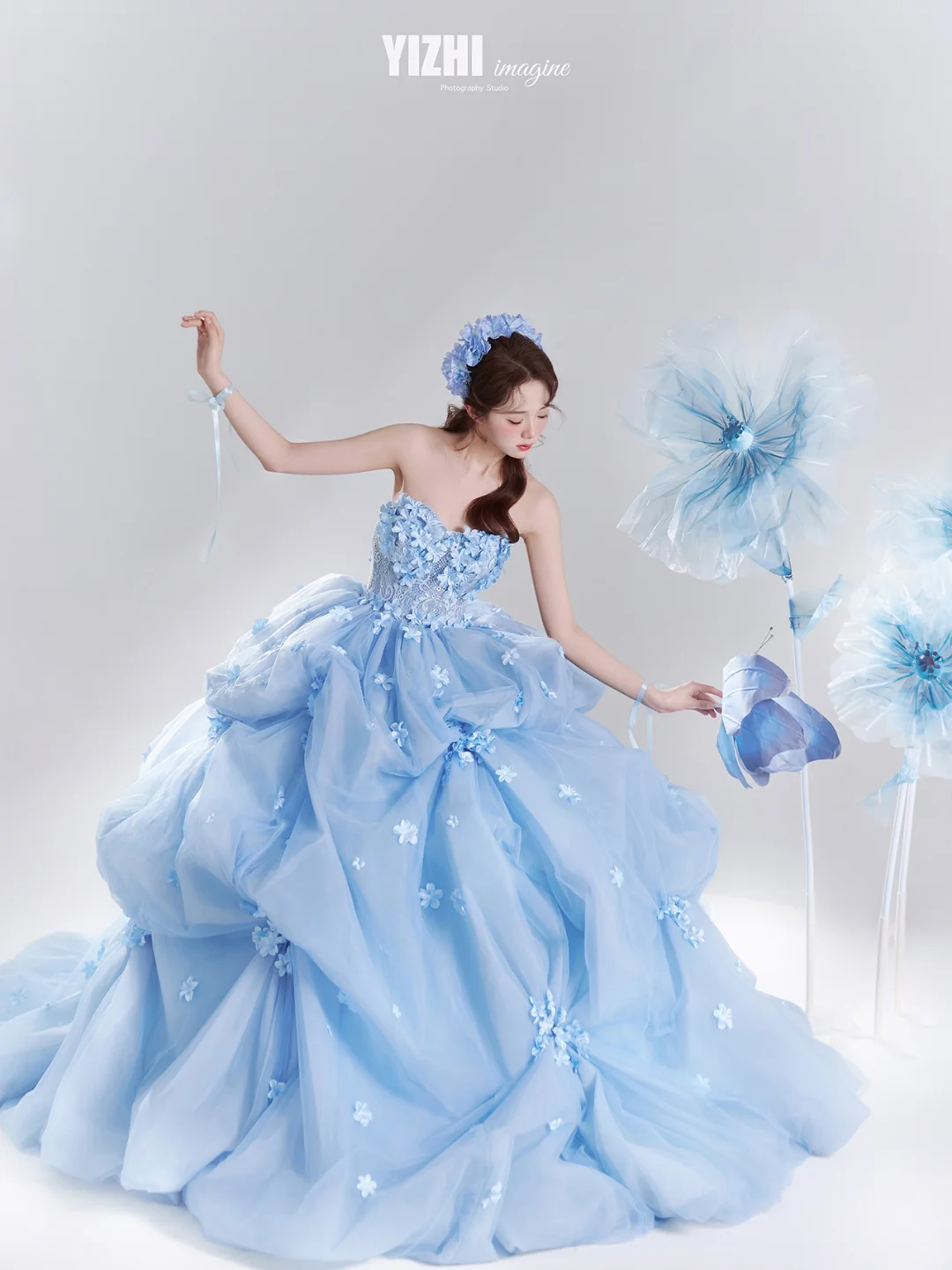 天呐‼️在石家庄拍到了一眼沦陷的梦中情纱🩵