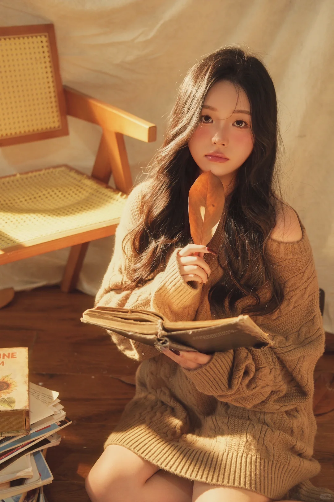 微胖女孩怎么拍｜美拉德系写真🍁