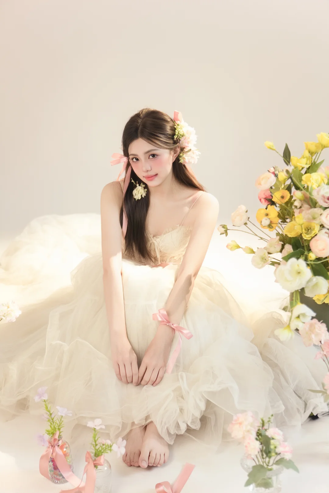 少女的浪漫里夹杂着花语🪅甜度满分🌸