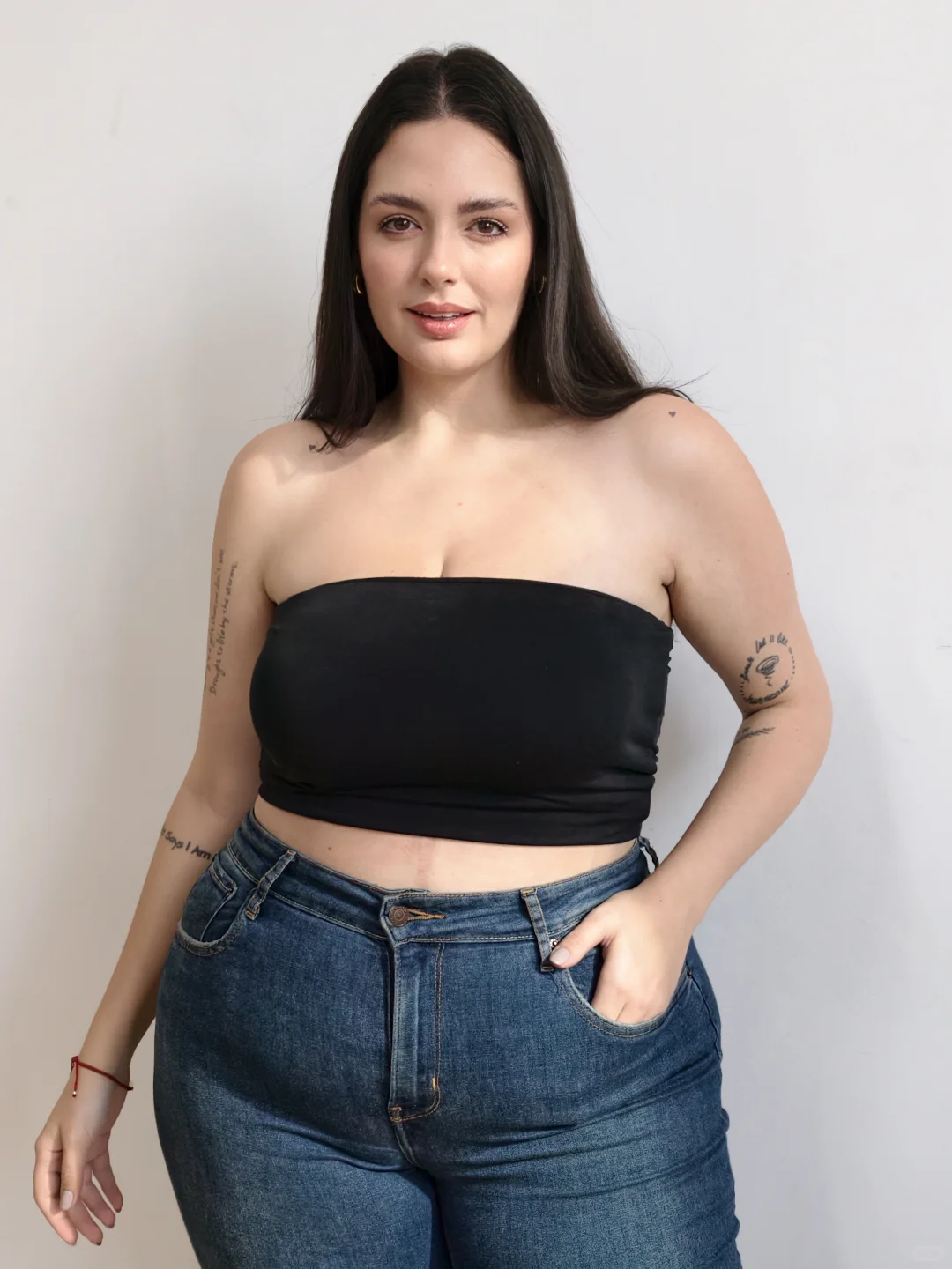 哇，超美的大码模特