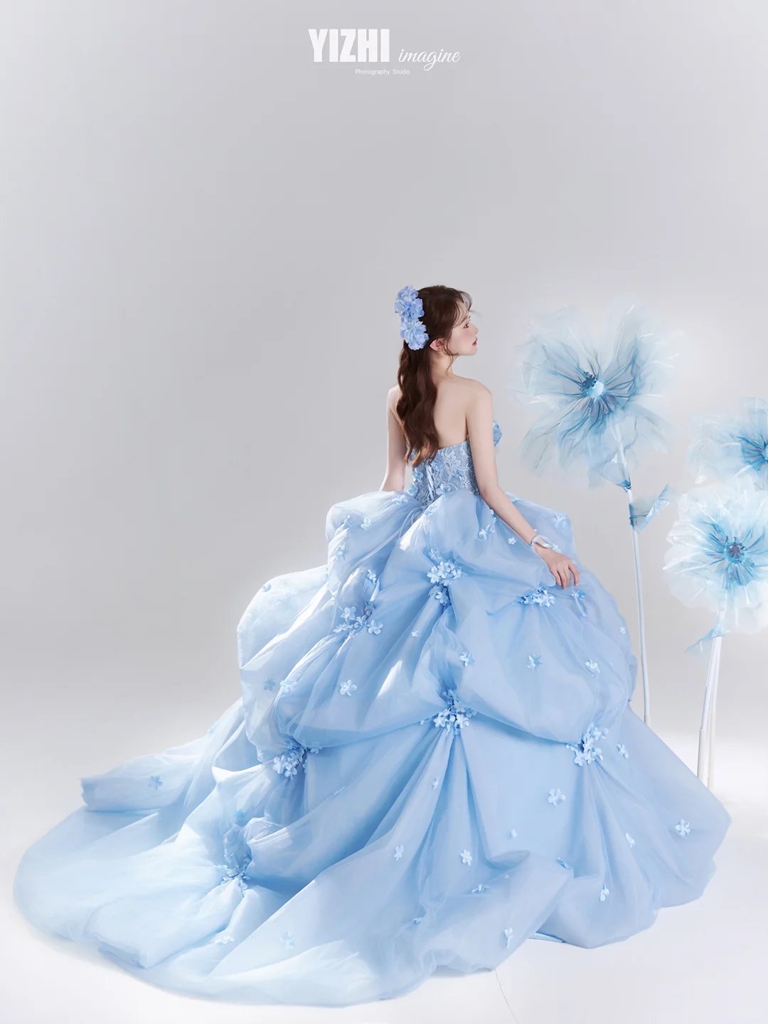 天呐‼️在石家庄拍到了一眼沦陷的梦中情纱🩵