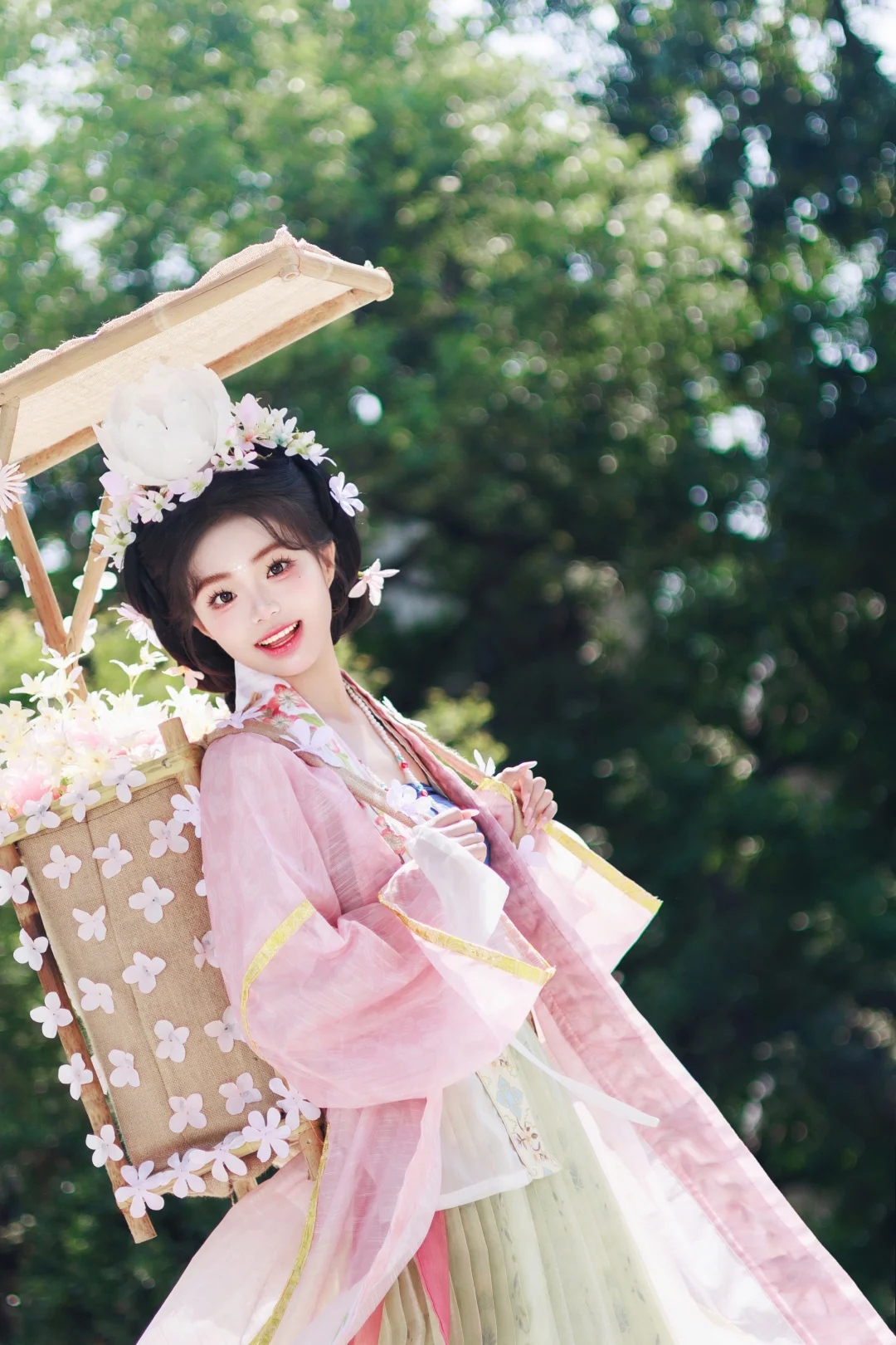 长沙写真｜阳光下的古风美少女