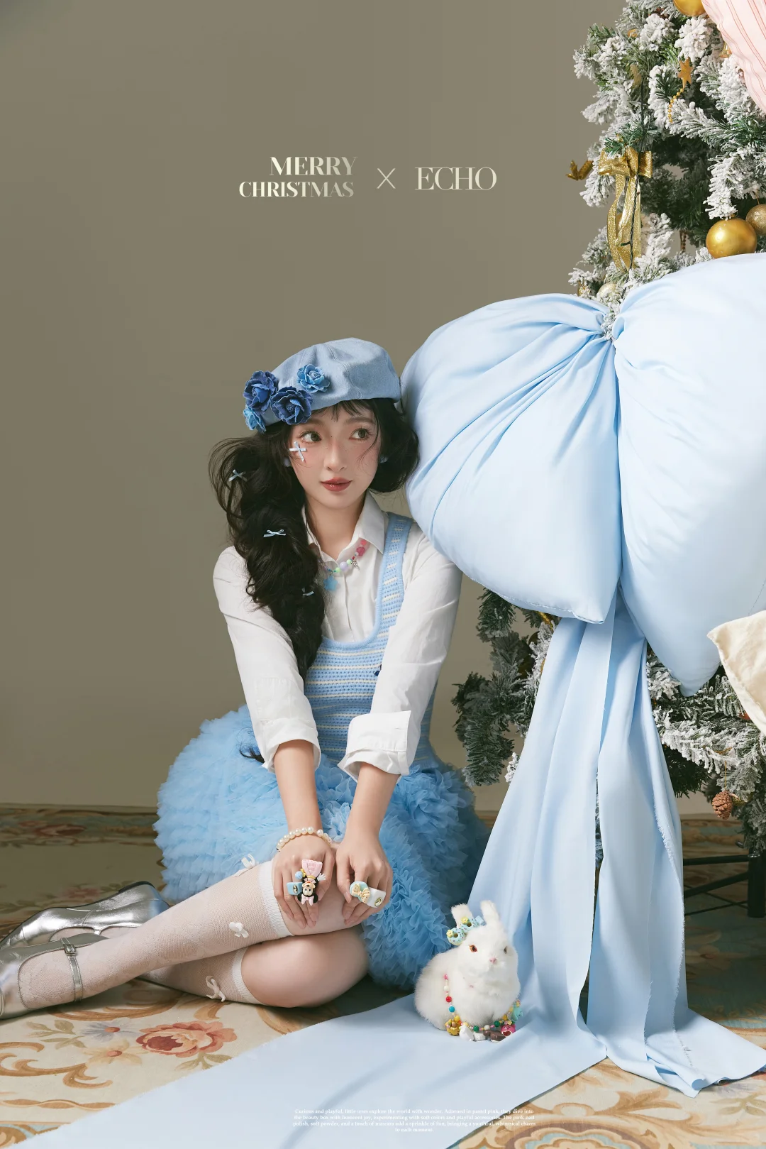 被这组圣诞写真美到了！❄️