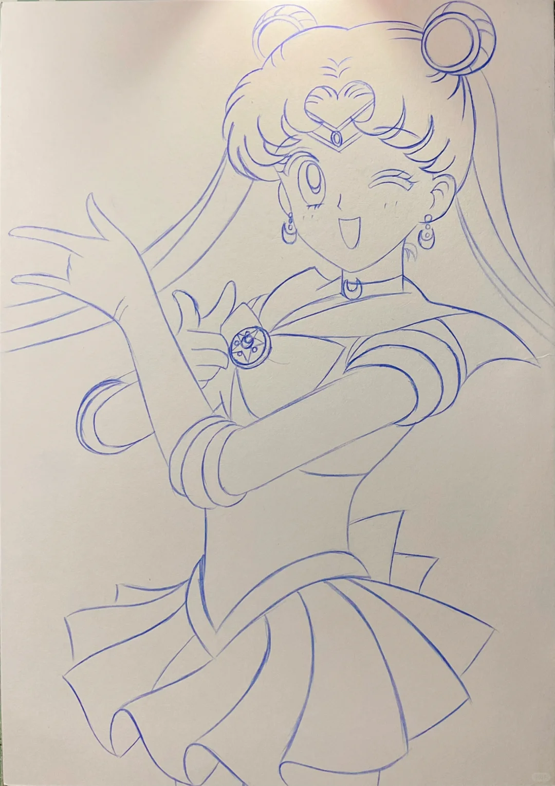 美少女战士 水冰月｜马克笔手绘