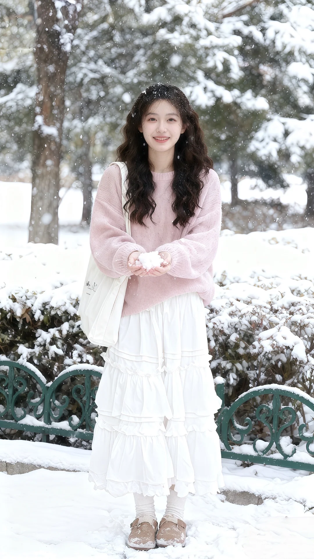 雪景氛围感穿搭❄️AI生成直接卖爆