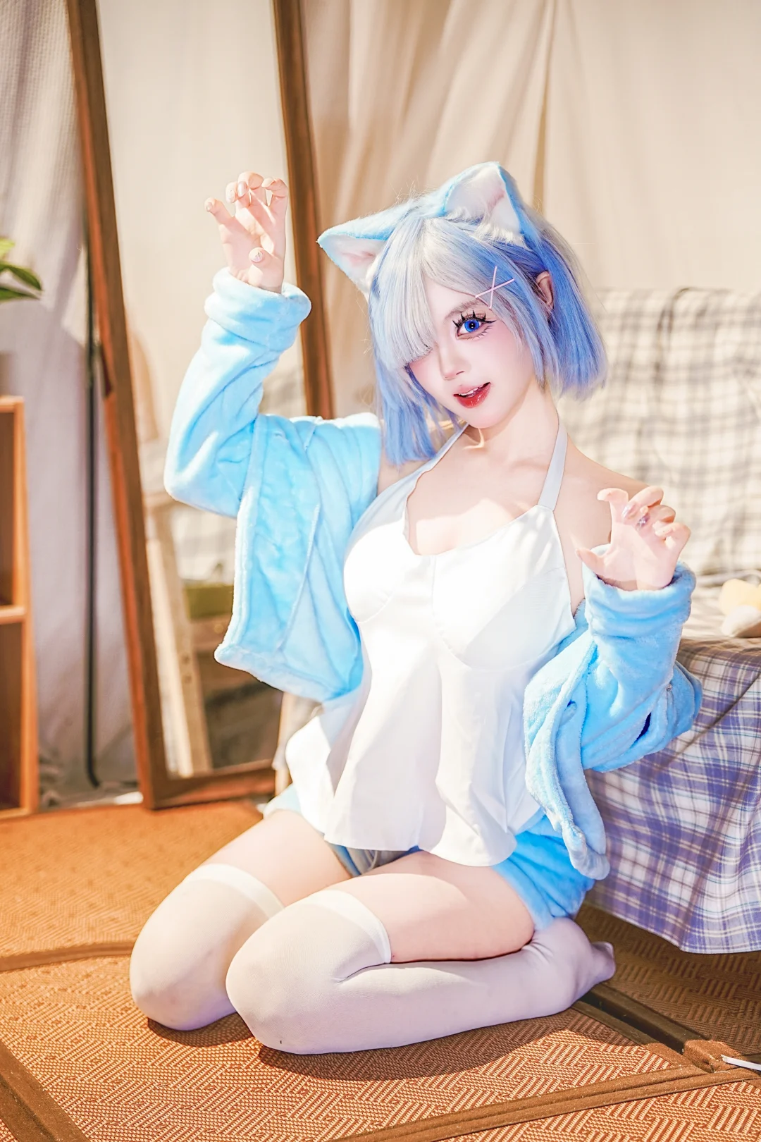 睡衣蕾姆动作参考